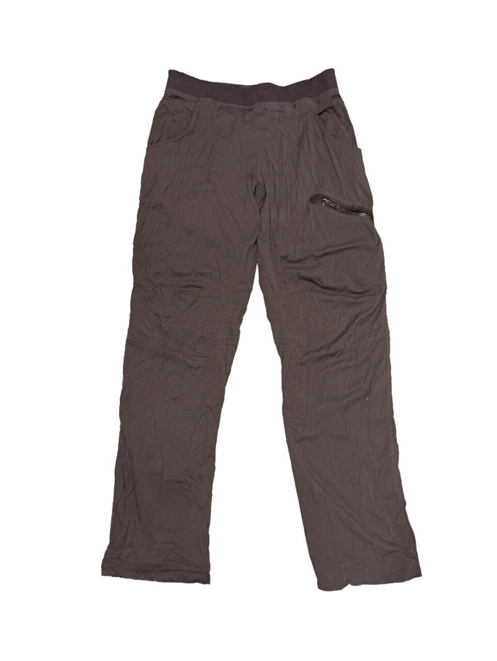 Lululemon Mens Black Gray Drawstring Zip Pocket Track Dance Studio Pants Size M